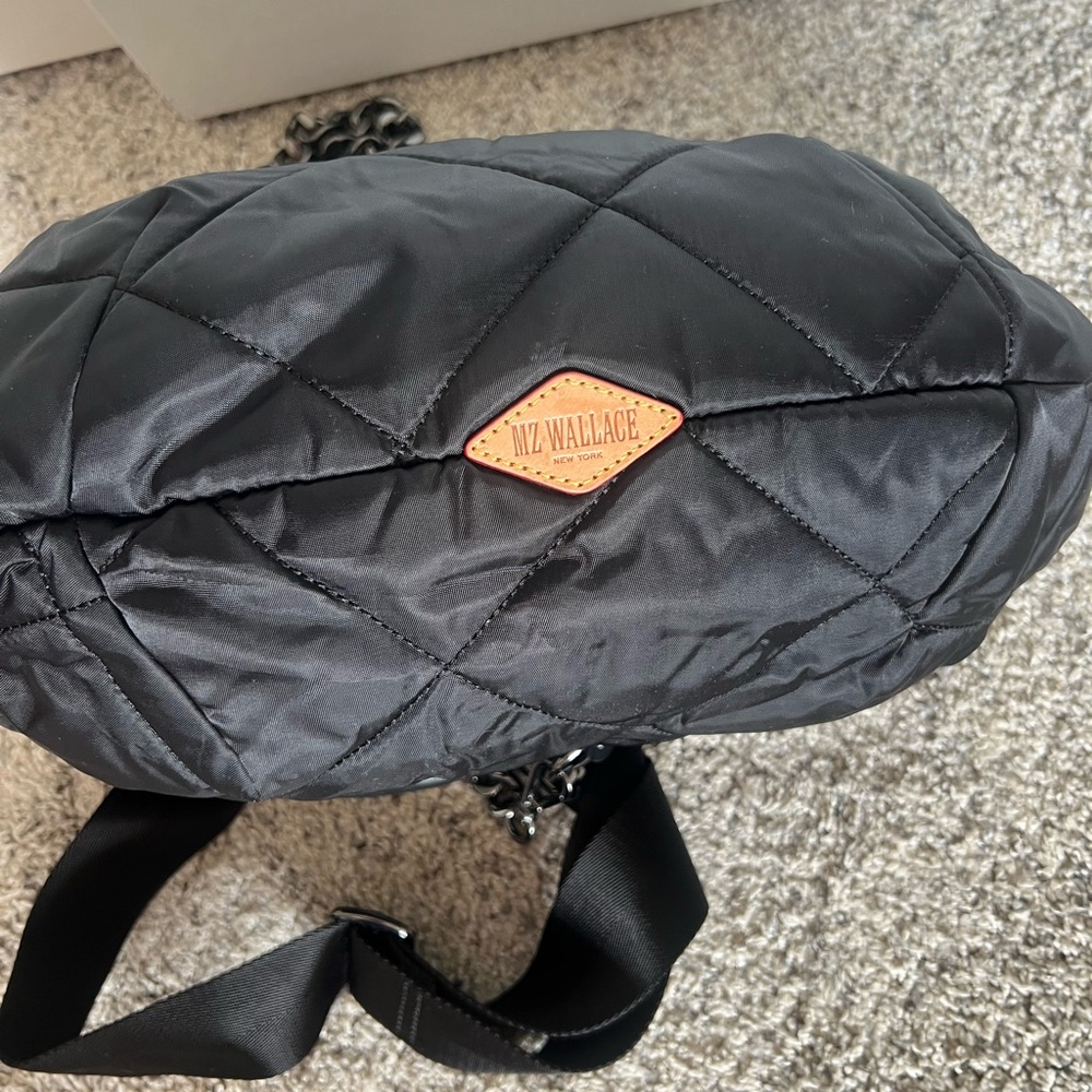 MZ Wallace Black Quilted Bag